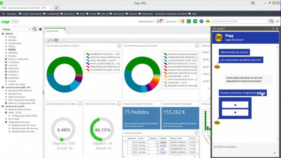 Los mejores software de gestión empresarial (ERP) para pequeñas y medianas empresas